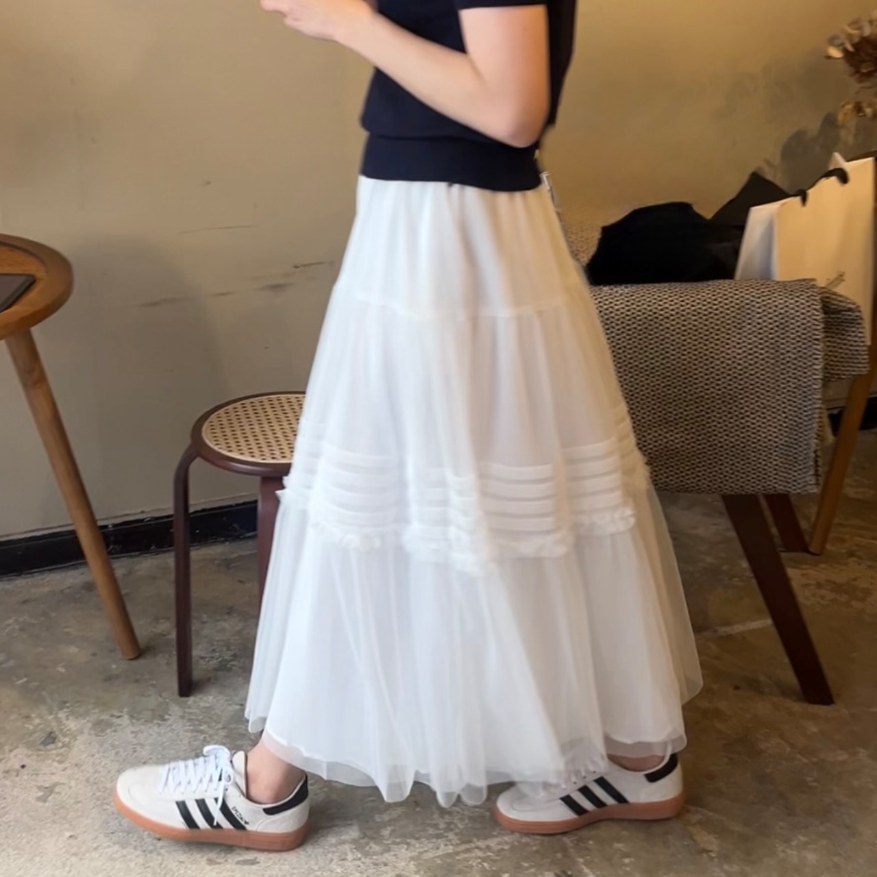 チュールスカート［50011］