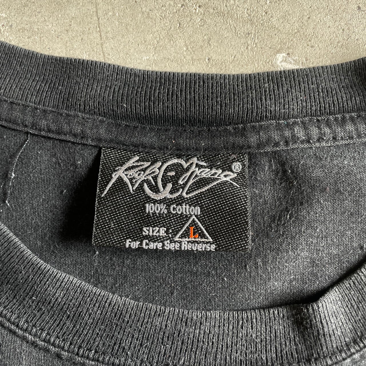 Rock Chang ホワイトタイガー 両面プリント 動物 アニマルTシャツ