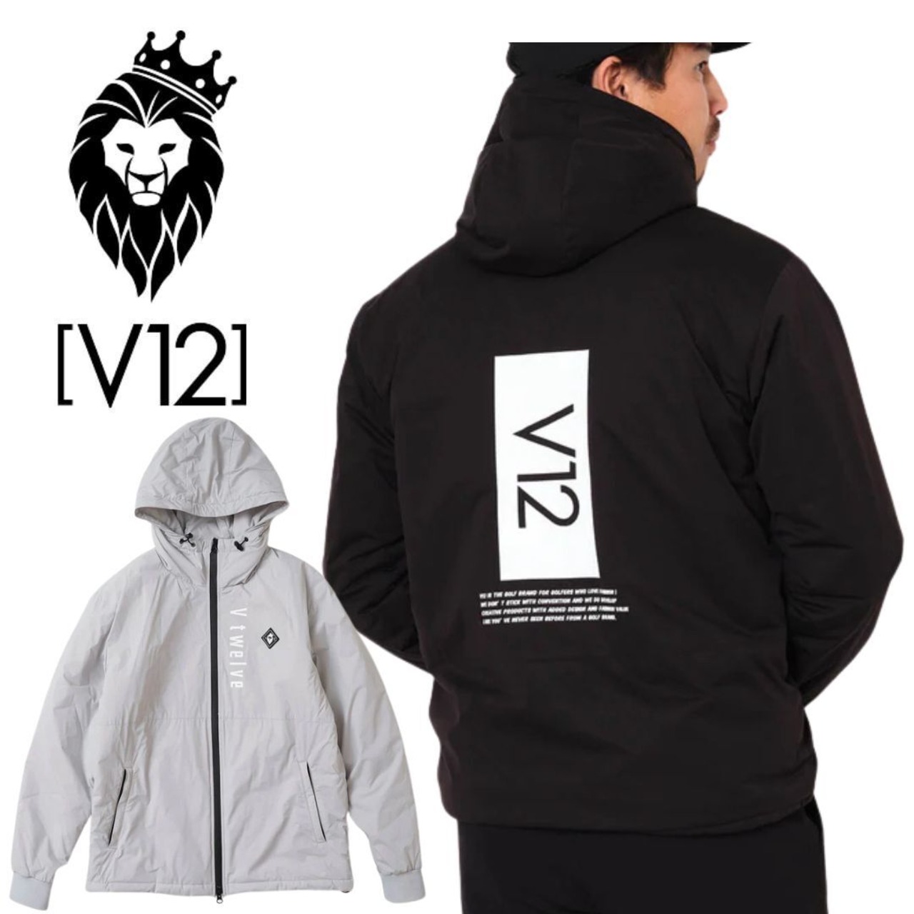 2024AW 【メンズ】 V12 ブイトゥエルブ LIVE JKT ゴルフ ゴルフウェア 