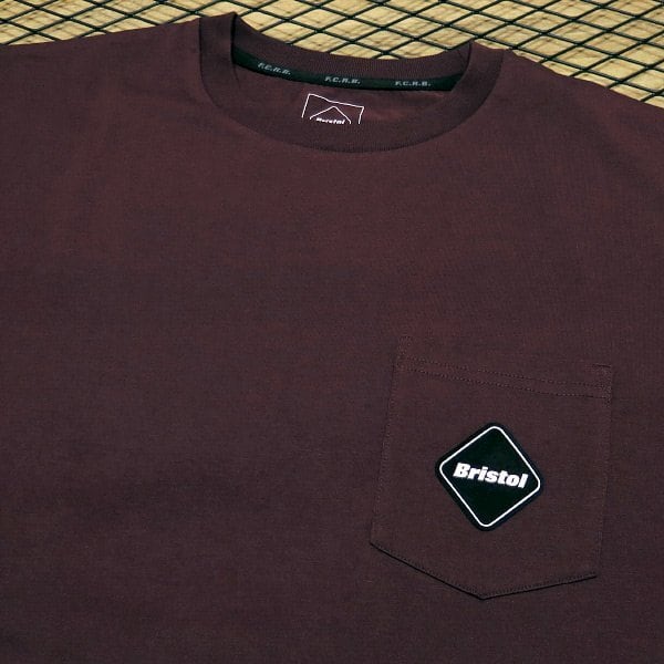 F.C.Real Bristol 22AW VERTICAL LOGO EMBLEM POCKET TEE サイズM ...