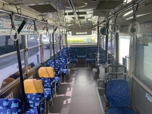 座席シート＜座面2人掛け用＞：熊本200か730号車（産交バス）抗ウイルス抗菌コーティング施工済
