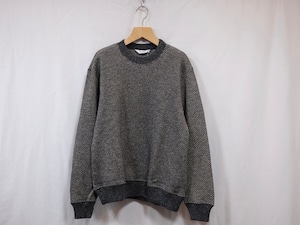 DIGAWEL” Hexagonal patterns Sweatshirt C.Gray”