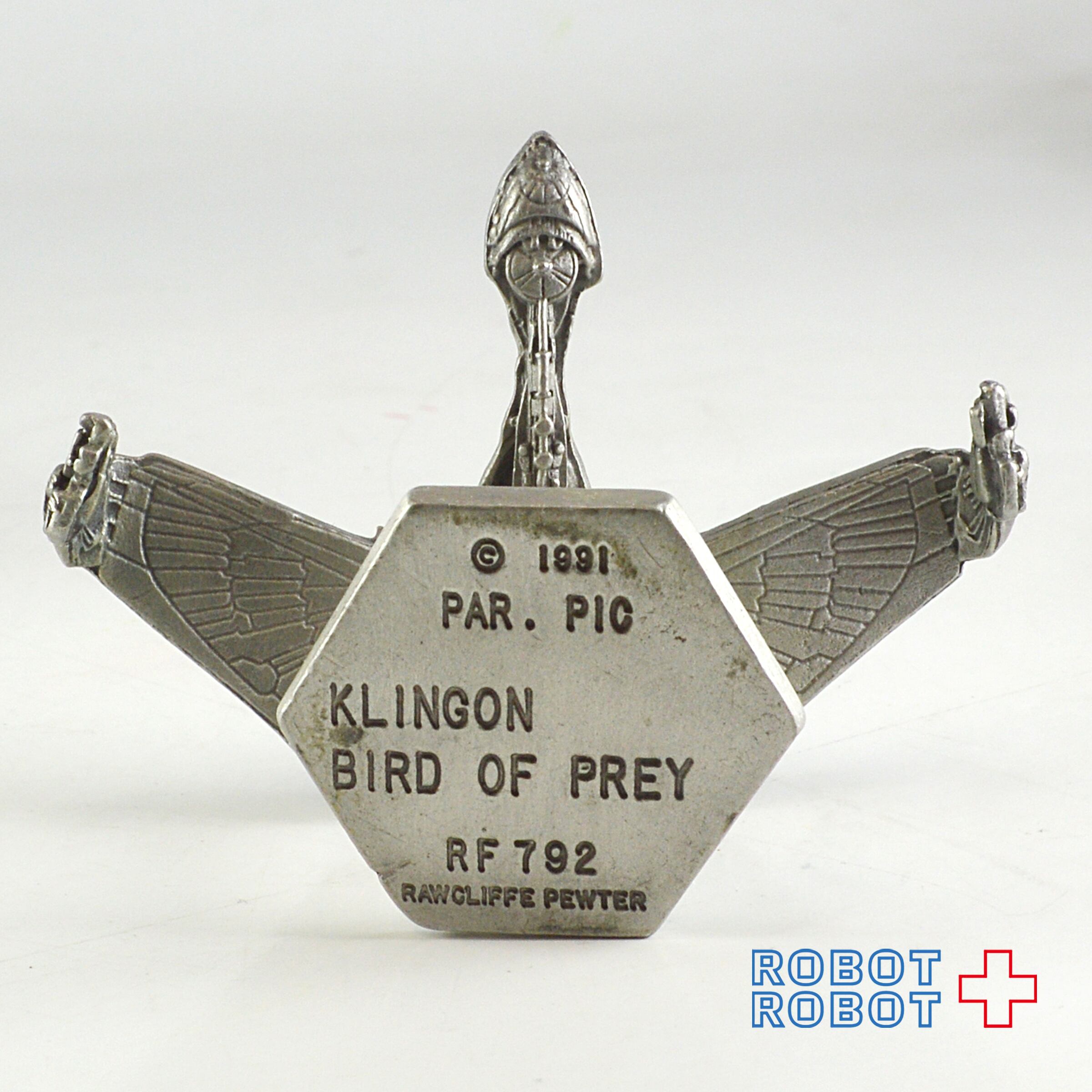 スタートレック ロークリフ ピューターフィギュア クリンゴン バード