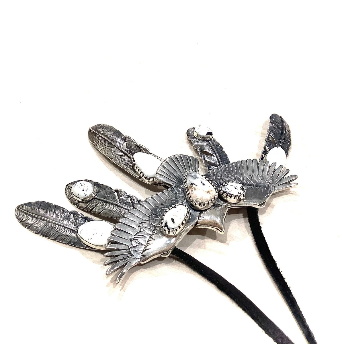 WHEEL WORKS ホイールワークス Complete Eagle Necklace Feather White 