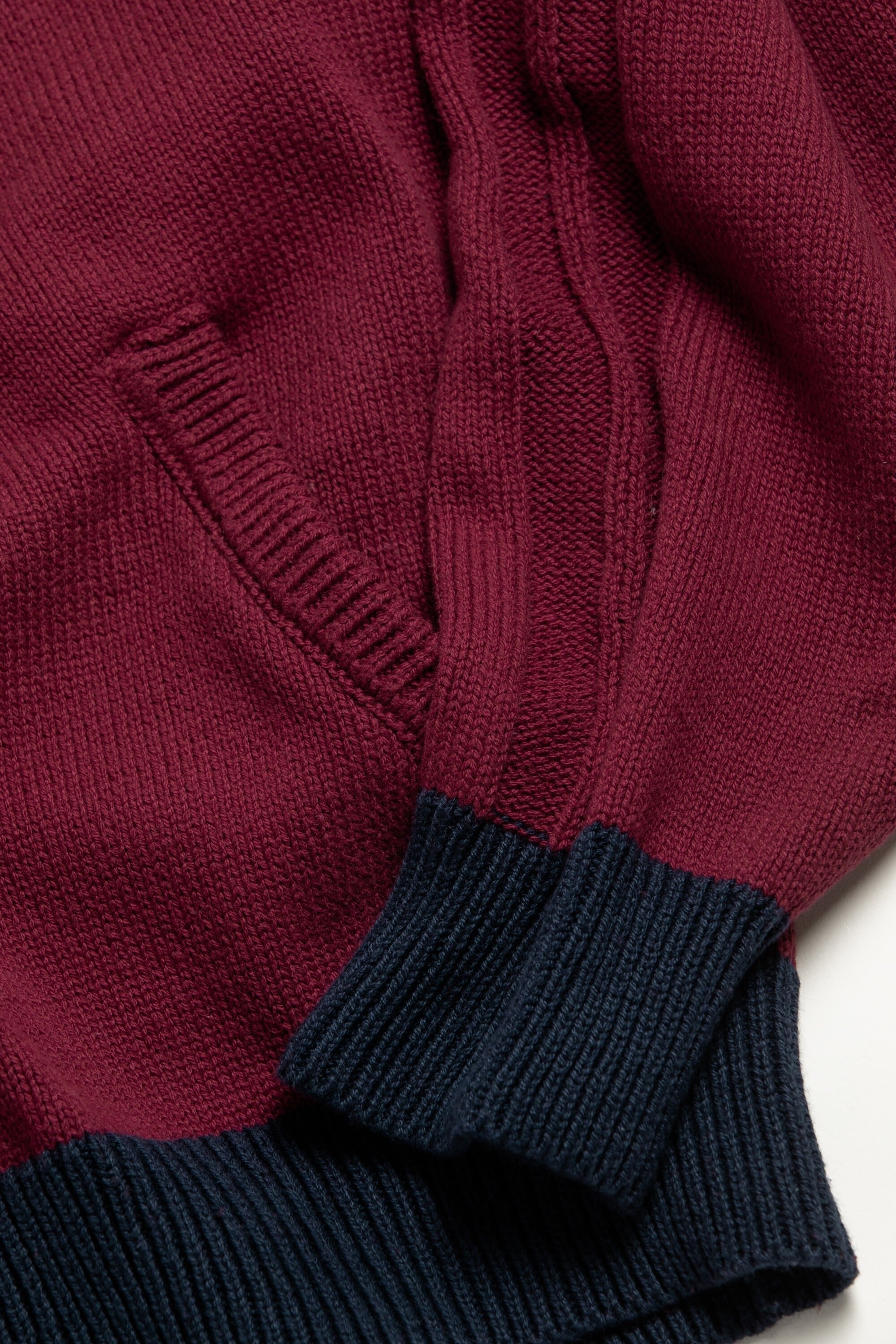 ANACHRONORM/アナクロノーム BICOLOR DRIVERS KNIT AN394 | MAMBO