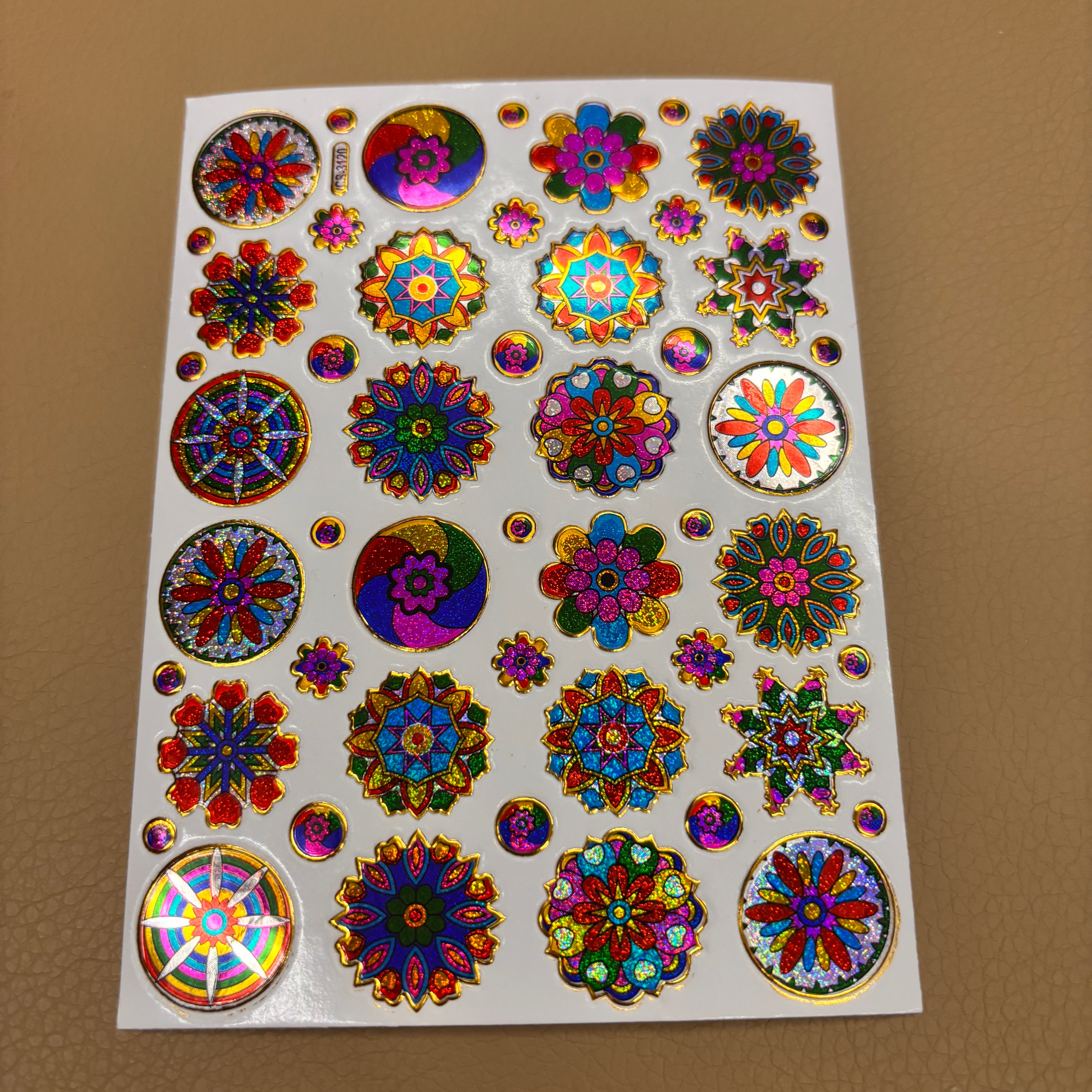 94 万華鏡・小 レトロキラキラシール VCS-3120 VCS01