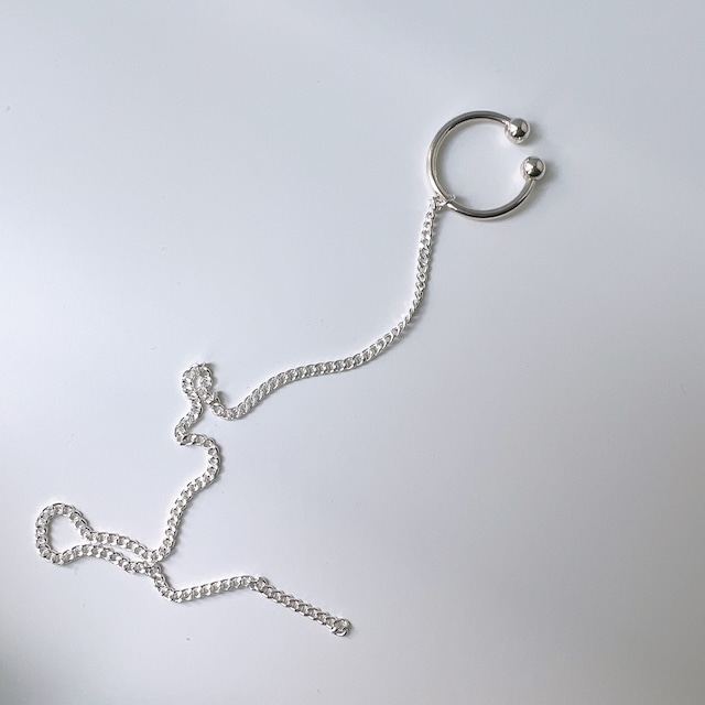 CUE LONG chain earcuff 【new ver.】