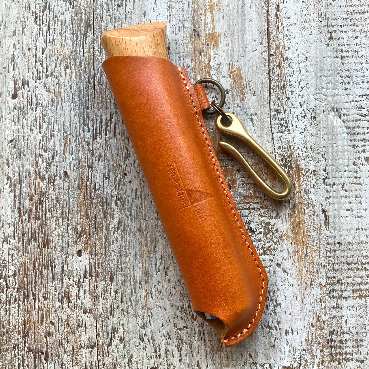 OPINEL / オピネルナイフ No.09用 レザーケース 栃木・姫路レザー 日本
