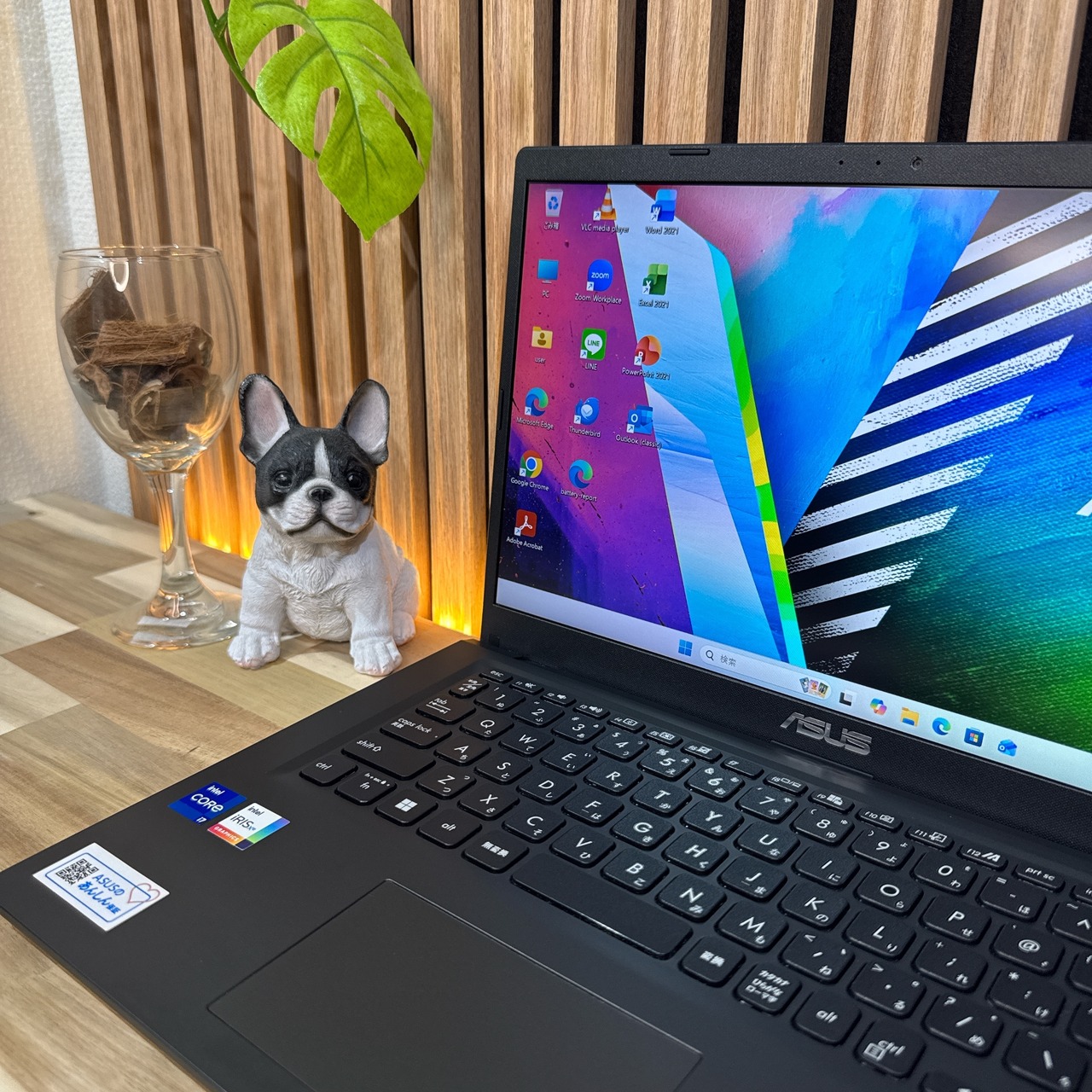 \ 公式ショップ限定価格❣️/ 極美品《ハイスペック》ASUS 最高峰i7 第11世代 メモリ8GB SSD256GB FHD ノートパソコン オフィス 訳有 安心サポート&3ヶ月保証付き