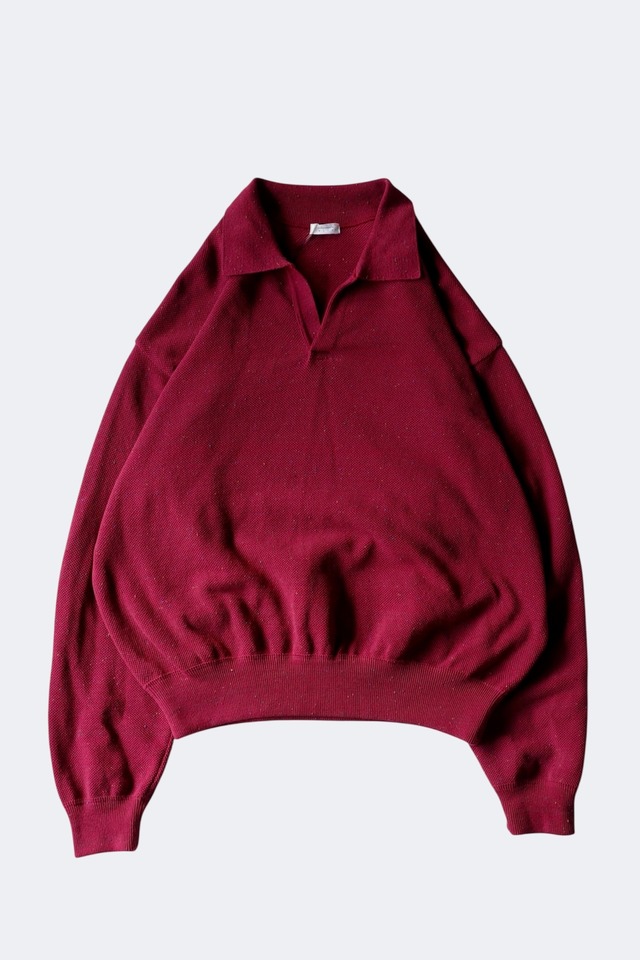 crepuscule 【NEP MOSS STITCH SKIPPER  -BRICK-】