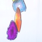 Vivid Flowers 03 - アゲートヒーリングチャイム / Agate Sun Catcher Wind Chime 784