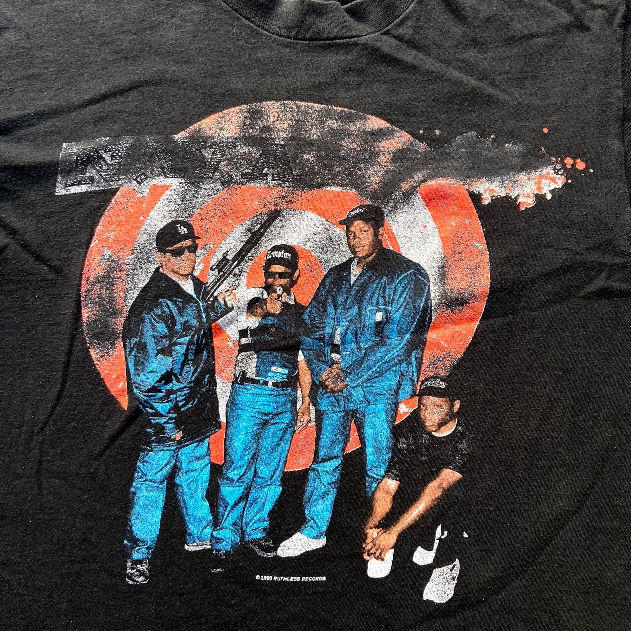 90年代 ビンテージ NWA ラップTシャツ メンズM〜L相当 古着 バンドT 