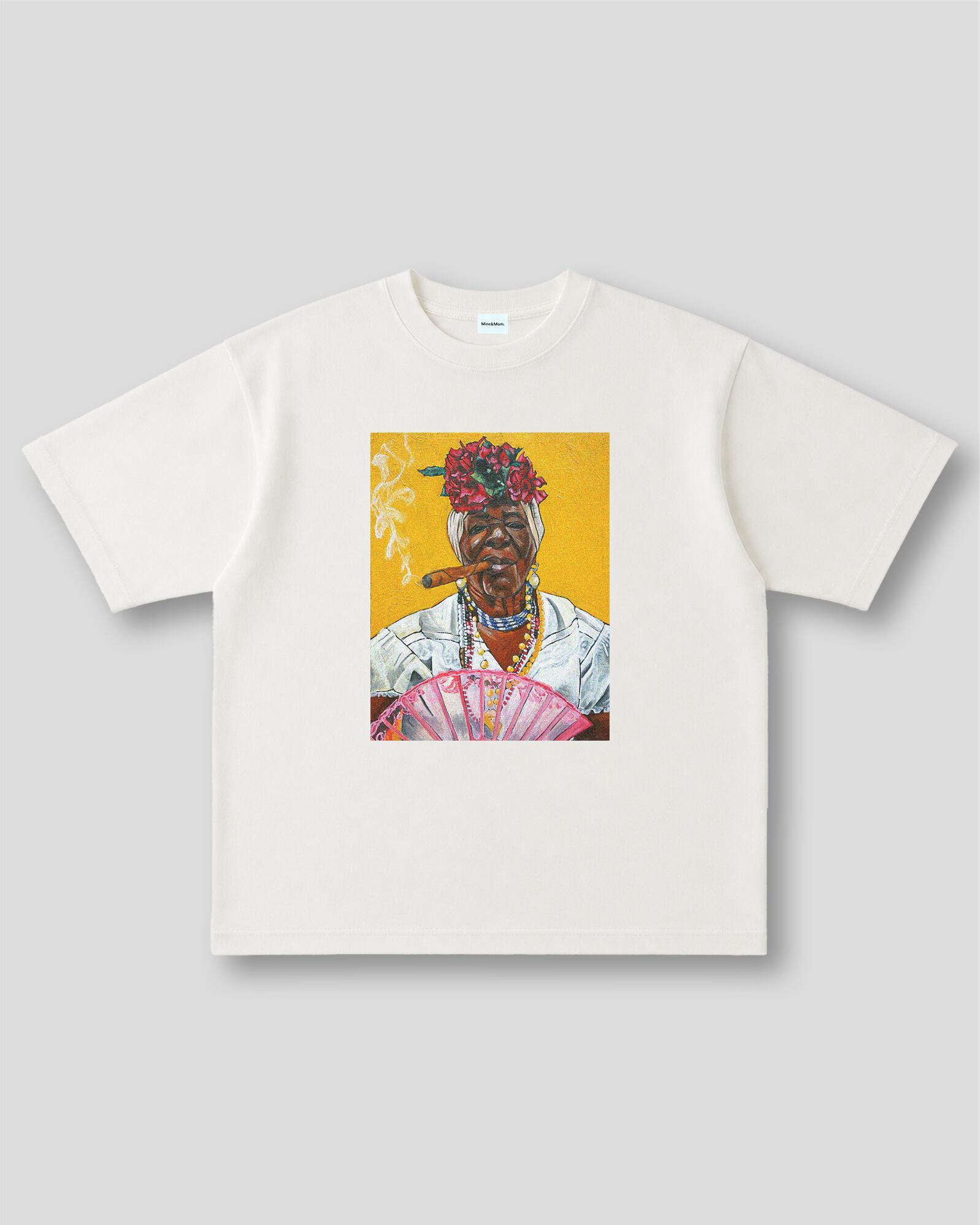 LP MM "CUBAN WOMAN" S/S TEE WHITE