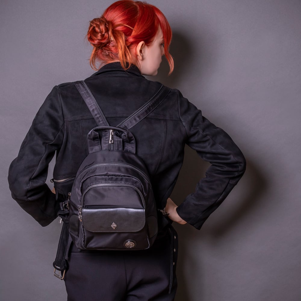 防水生地ミニリュック ACBG0041 Waterproof fabric mini backpack