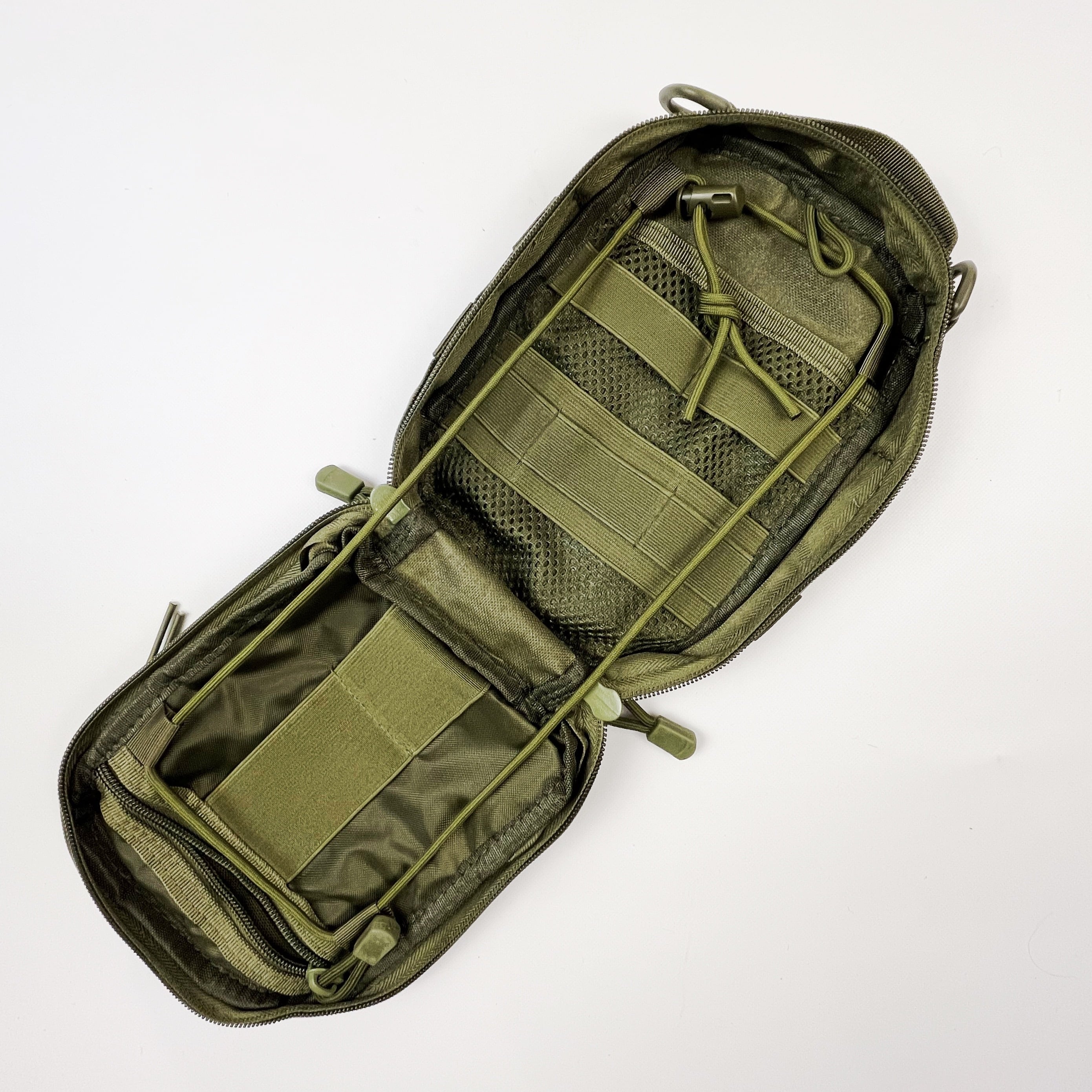 4連Pポーチ＋コンパスポーチ　MOLLE仕様 ベルトポーチ Molle ポーチ 4連Pポーチ コンパスポーチ MOLLE仕様