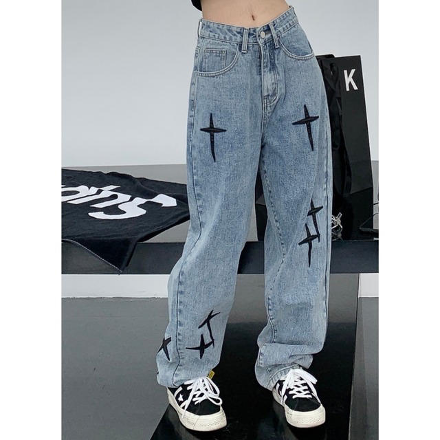 cross straight denim　クロスストレートデニム　J0603