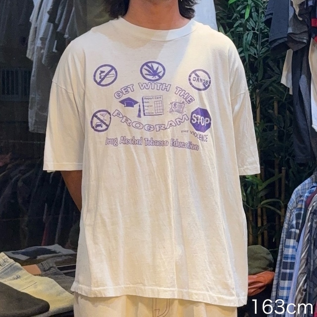 【90's】QTEES    半袖Tシャツ　4XL   プリント