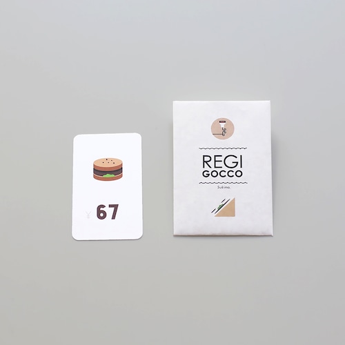 regi gocco card PAN / レジごっこカード　パン