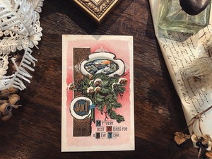 【GHP047】antique card /display goods