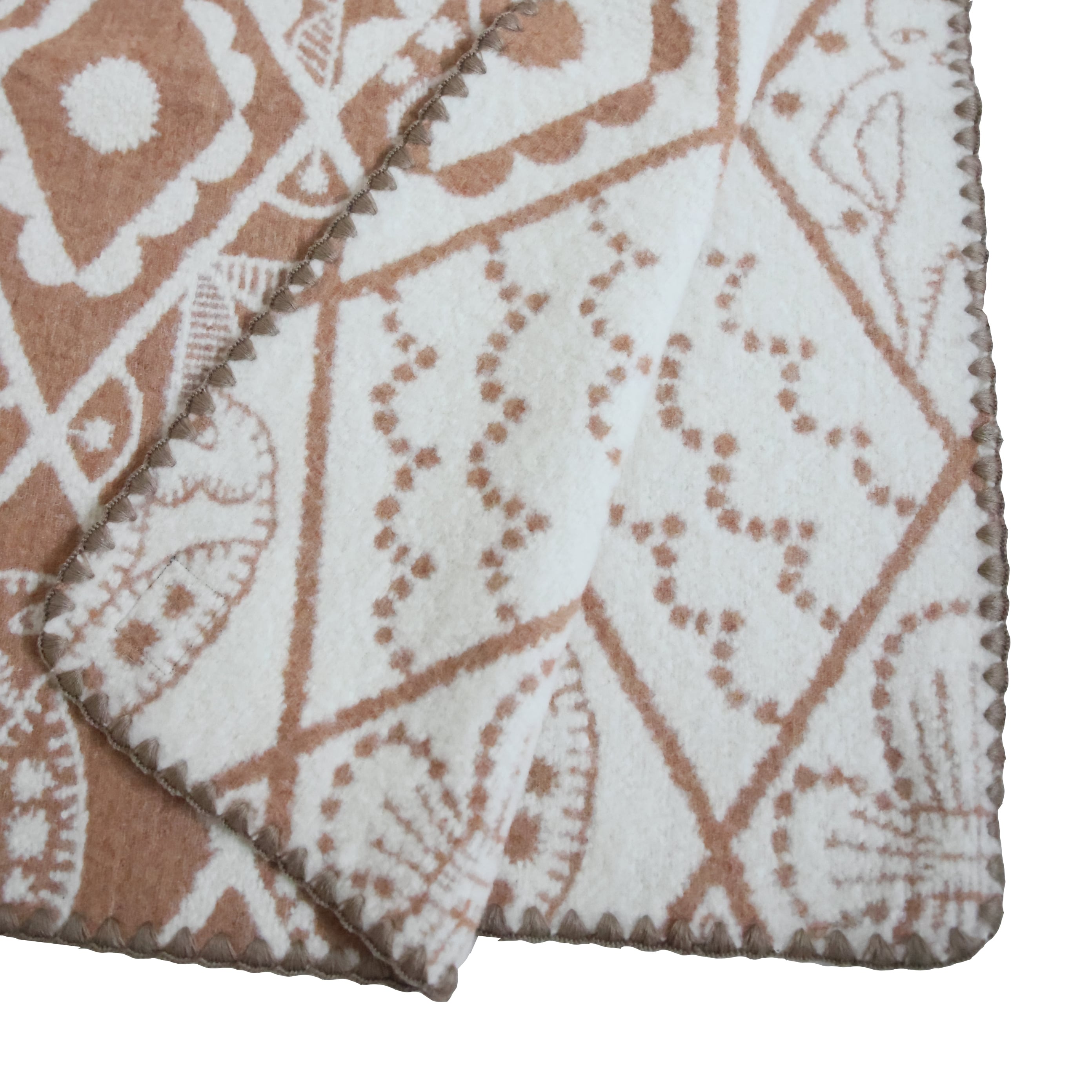 mina perhonen / wool blanket symphony / light brown / XSサイズ