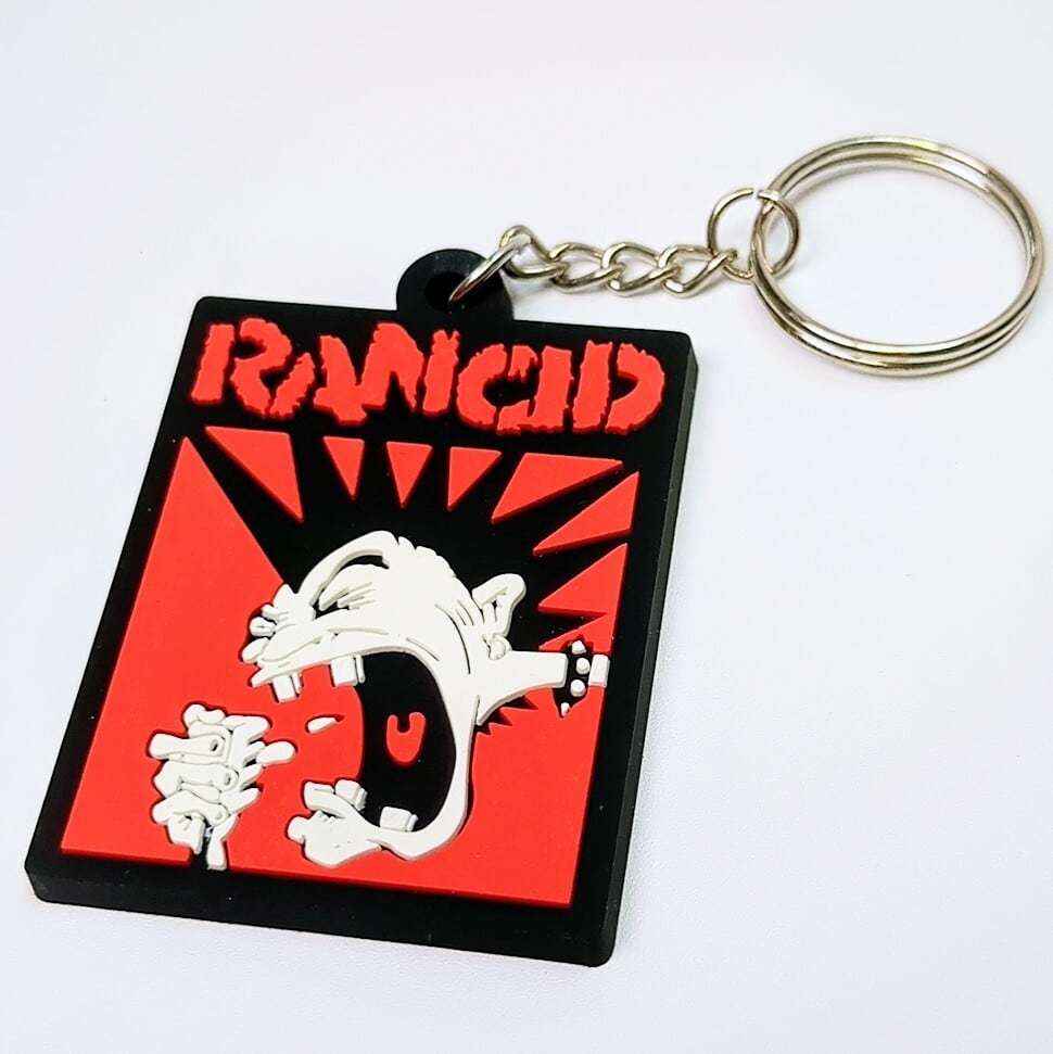 送料無料！ ★ラバーキーホルダー★ 〘5268〙【Rancid（ランシド）】 〚アメリカン雑貨 アメトイ〛