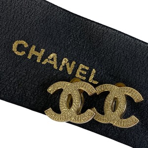 【最終処分SALE】CHANEL シャネル ココマーク イヤリング ゴールド A-5393