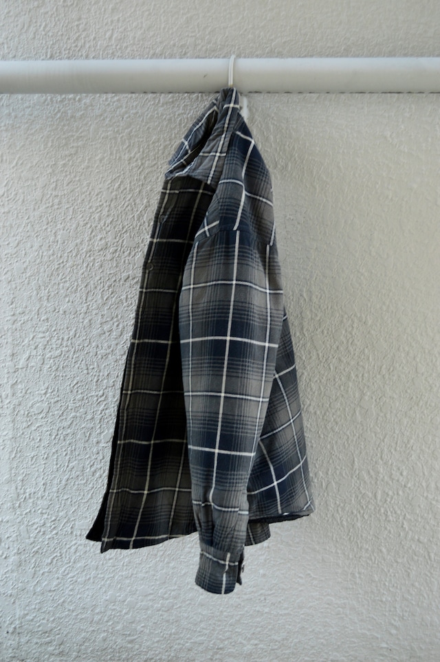 OZARK TRAIL 1980's-90's From USA Print Flannel Check Quilting Shirt Jacket プリントネル キルティングシャツジャケット