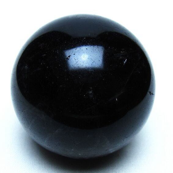 モリオン 黒水晶 丸玉 59mm 一点物 151-9540