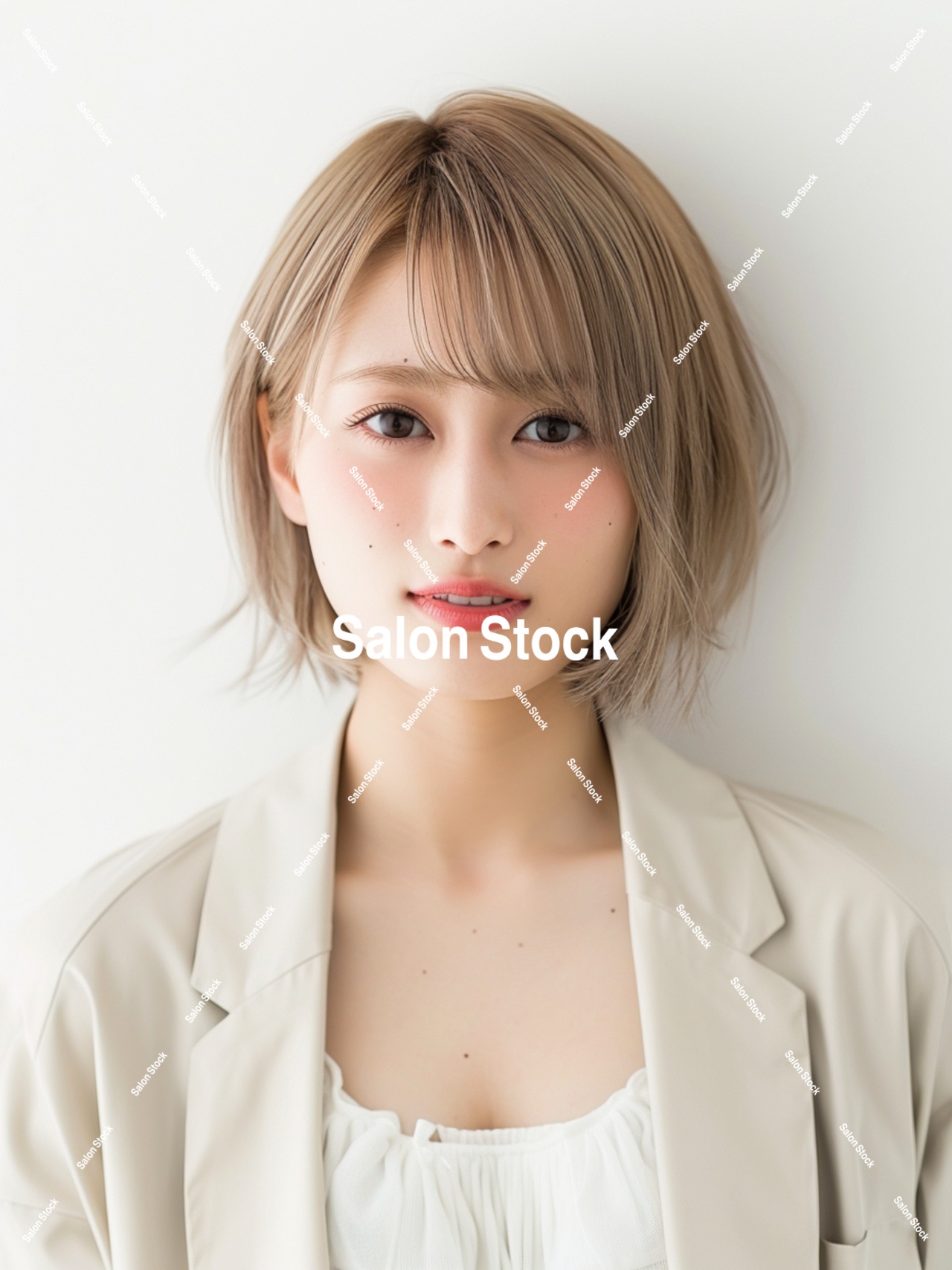 【レディース】ハイトーンショートボブ