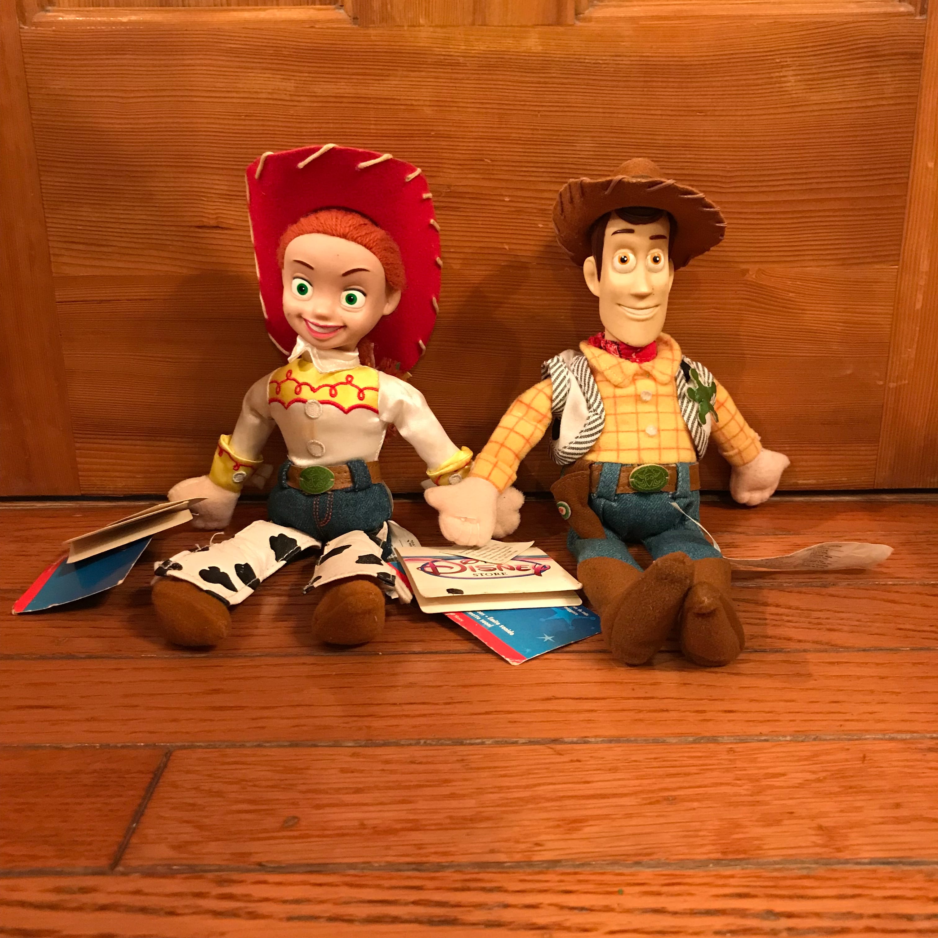 トイストーリー2』ウッディ&ジェシーのぬいぐるみセット ソフビ人形