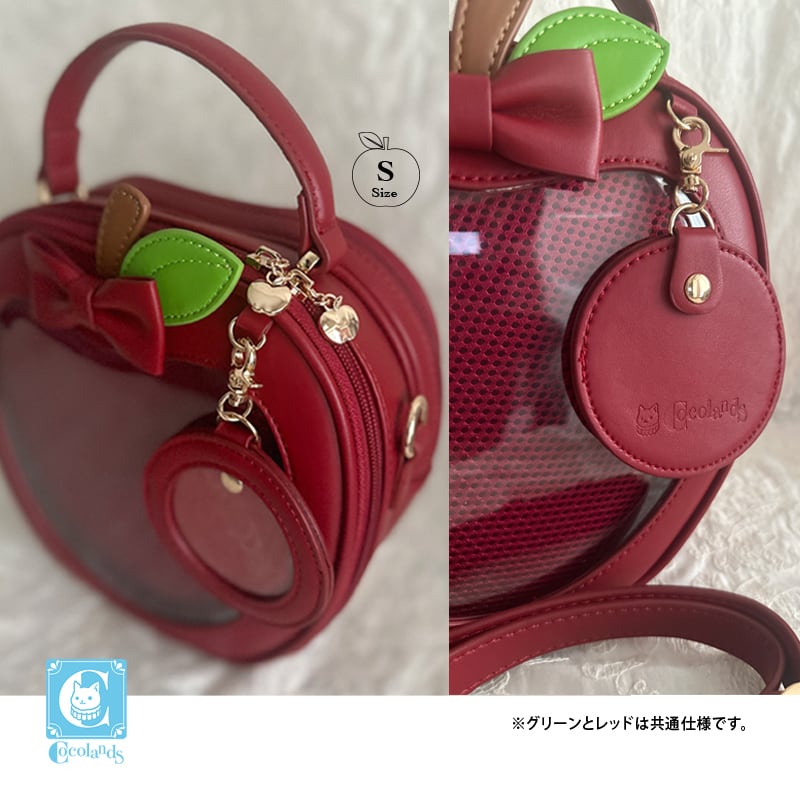 ❤️apple❤️ バッグ ショルダー グラニー 2Way Apple Shoulder Bag S-Size ツーウェイアップルショルダーバッグ