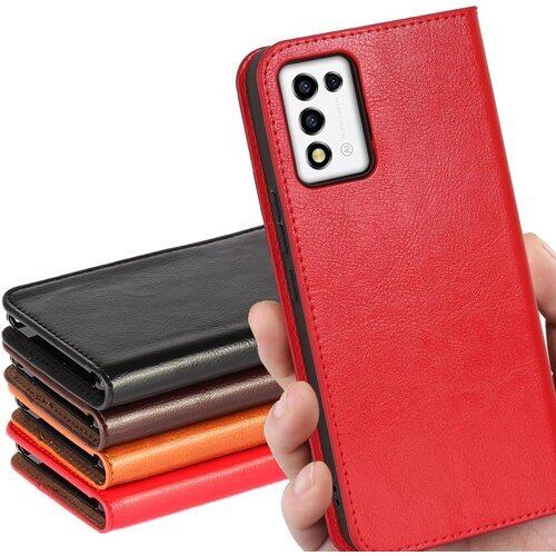 ZTE Libero 5G III ケース 手帳型 o 5g 3 ケース libero5g3スマホケース A202ZT ケース 手帳型 リベロ5g III ワイモバイル libero5gIII ケース手帳型 Y!mobile リベロ 5GIII ケース カバー 手帳 libero5g3 ケース リベロ5g3 適用 case iCoverCase マグネットなし スタンド機能 光沢加工 牛革 レザー 財布型 カード入れ レッド 2046