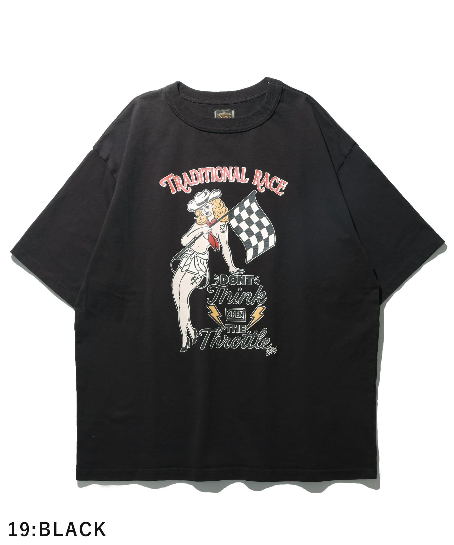 PINUP STARTER GIRL TEE ピンナップ スターターガール プリント T