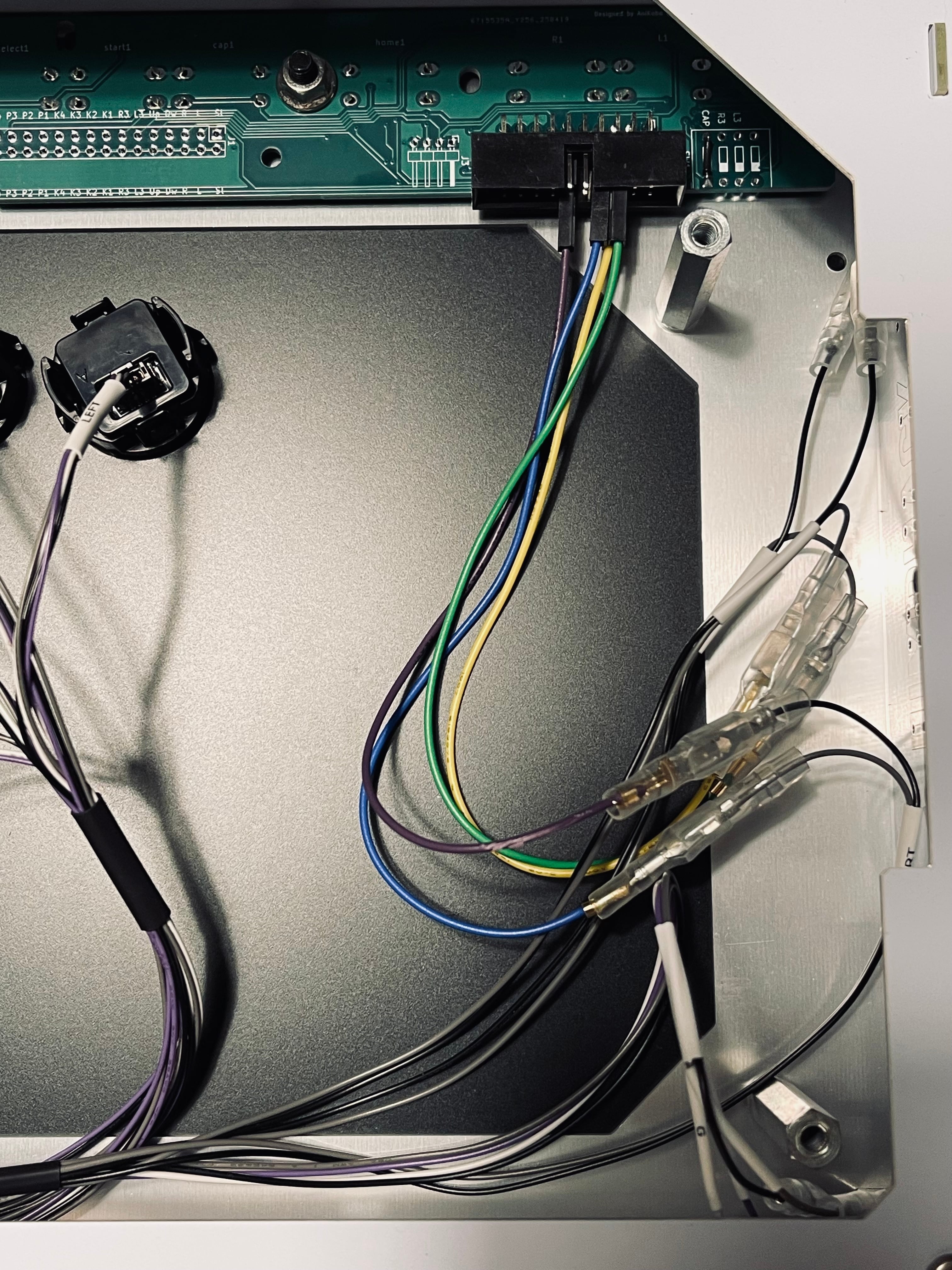 08-3rd-XL 専用 ZENAIM ARCADE CONTROLLER BUTTON MODULE KIT