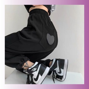 【お取り寄せ】(S〜2XL)バックハート パンツ 3色