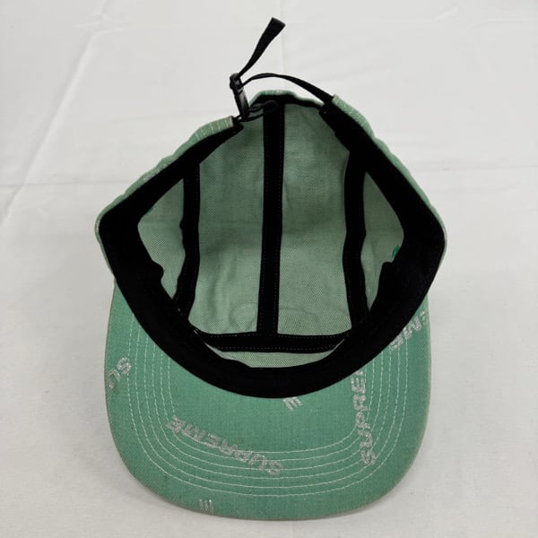 Supreme/シュプリーム【17SS】Logo Denim Camp Cap/ロゴ デニム