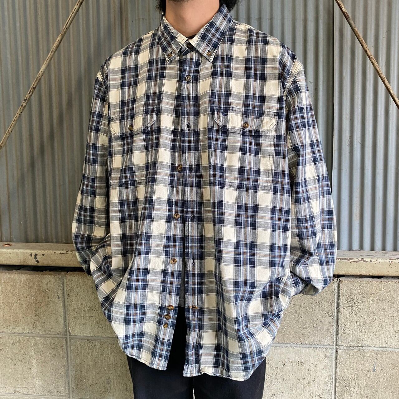 INVINCIBLE Carhartt カーハート  チェックシャツ Lサイズ