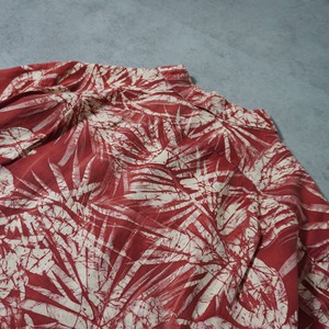 90s Polo by Ralph Lauren "CLAYTON" Silk Liinen Open Collar Shirt [L] 古着