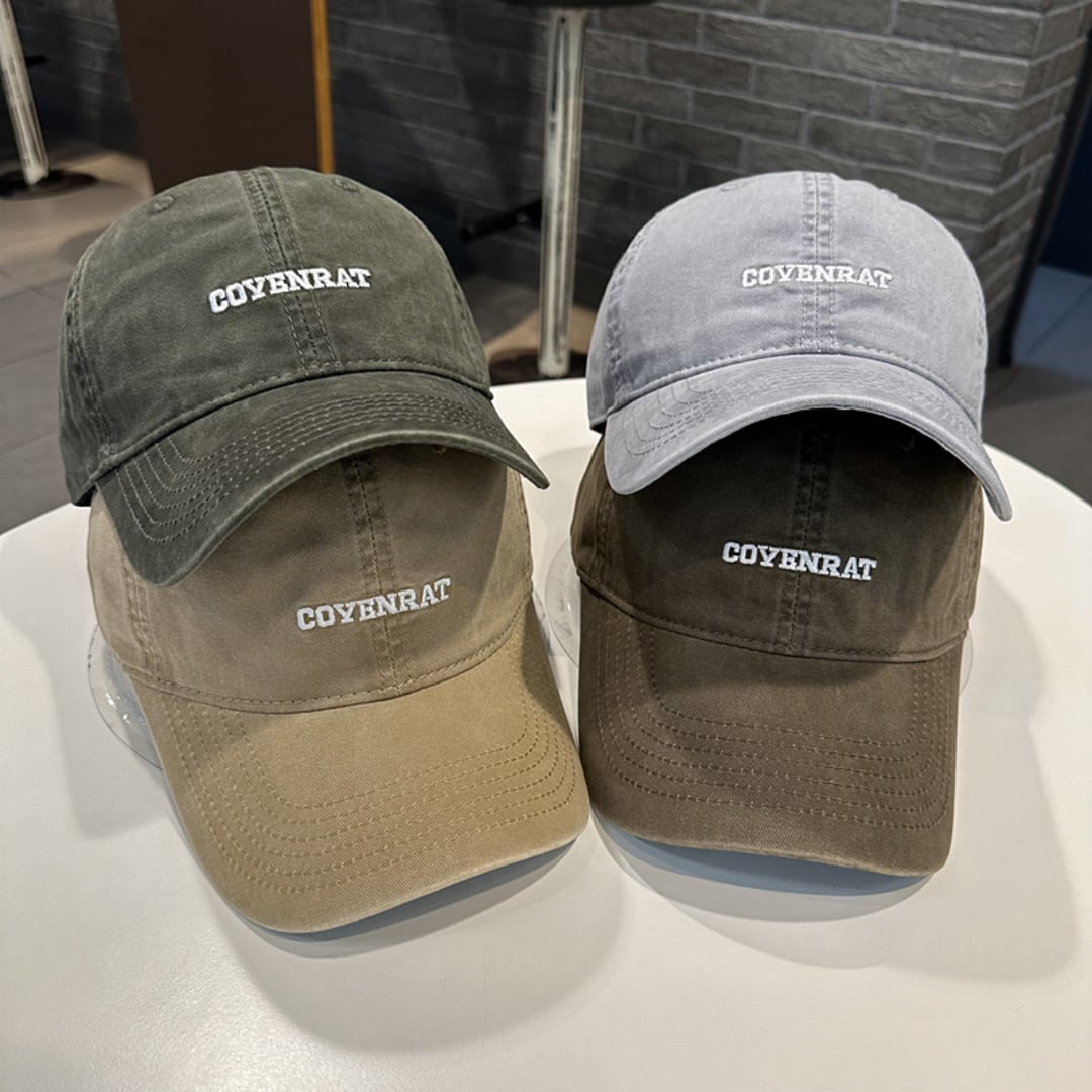 刺繍ロゴベースボールキャップ A18954