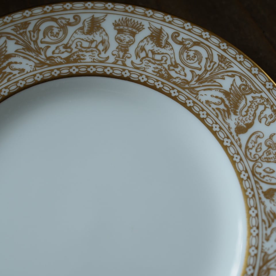 極美品 ウェッジウッド フロレンティーン ゴールド トリオ カップ