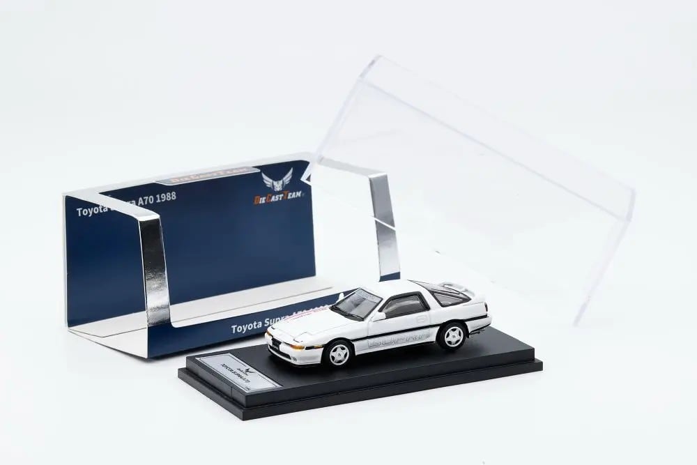 ダイキャストチーム 1/64 トヨタスープラ(A70) ホワイト