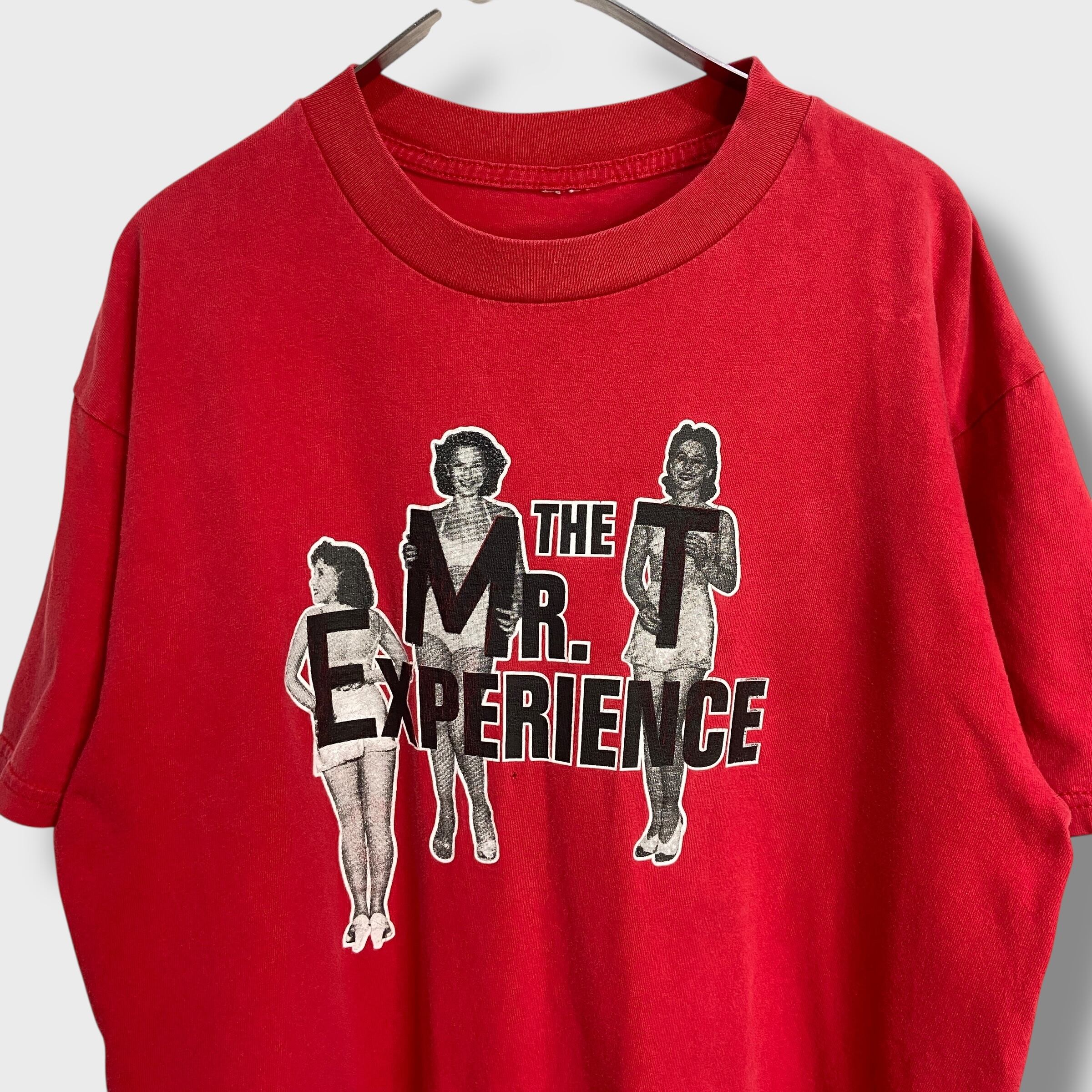 MTX ミスターティーエクスペリエンス バンドTシャツ レッド L相当
