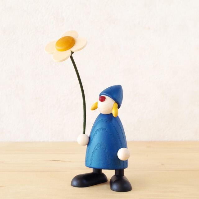 ケーラー　お花とこども　ブルー