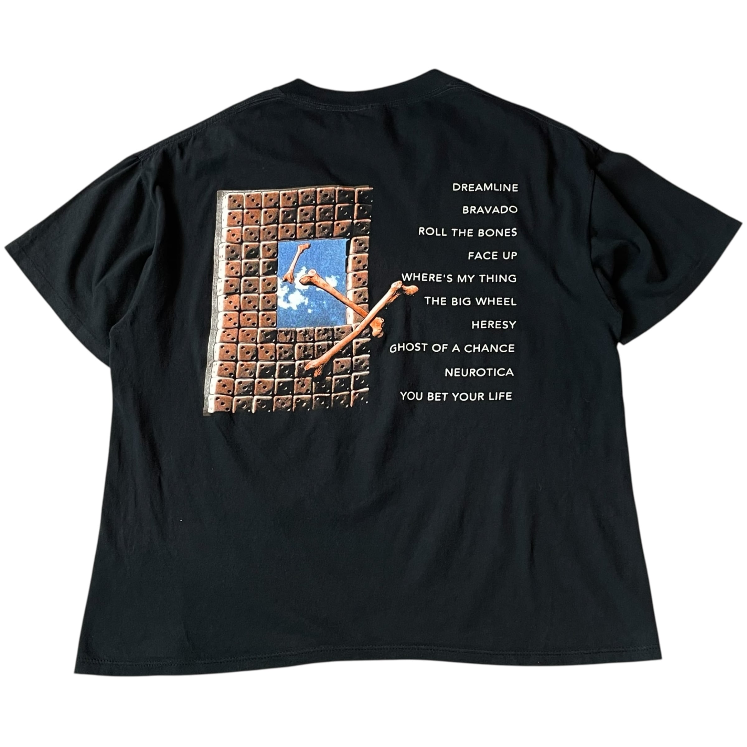 Rush Roll The Bones '91 Tシャツ　ブートレグ Rush Roll The Bones '91 Tシャツ ブートレグ ヴィンテージ バンド T