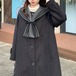ショールカラーバックタックコート ・79091