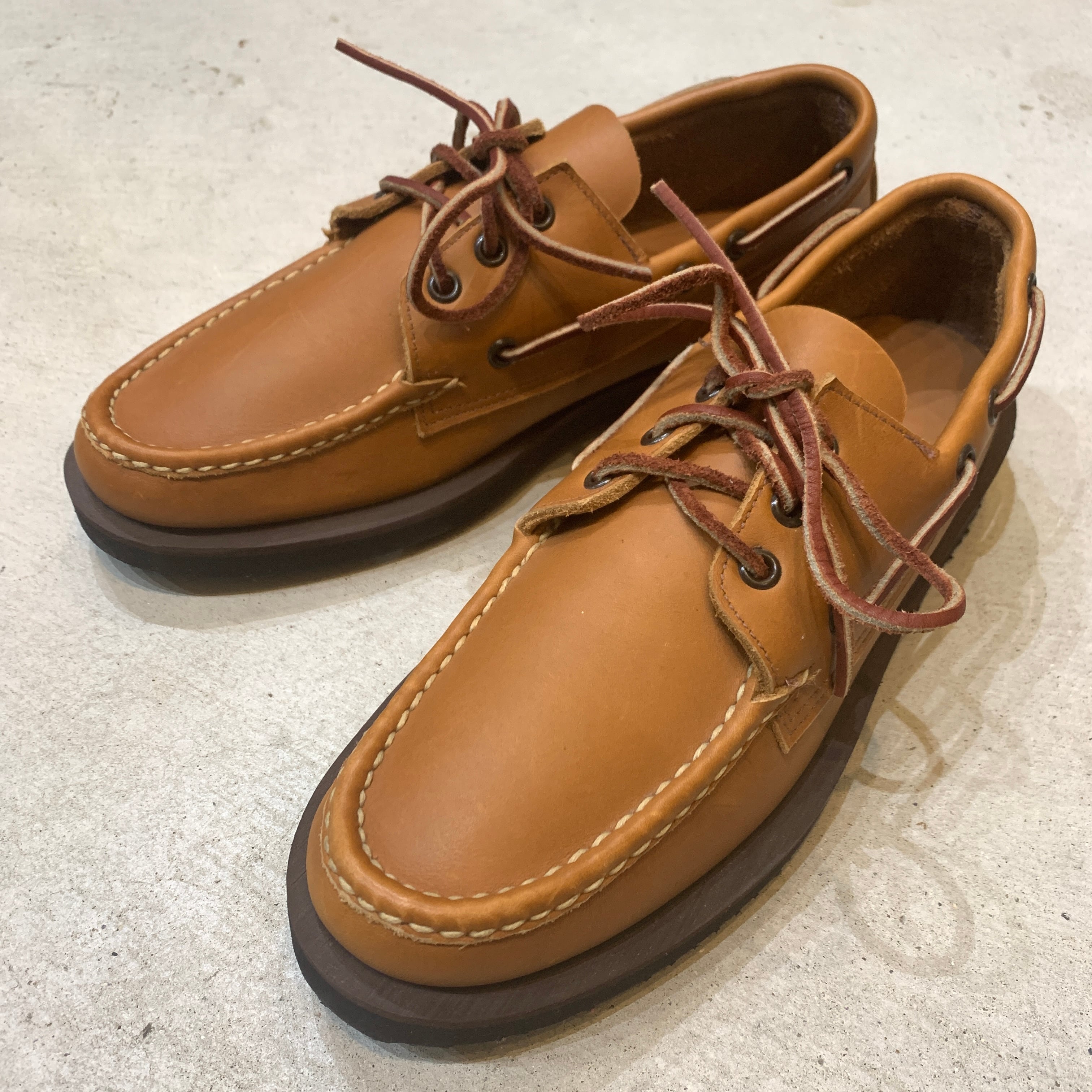 デッドストック Russell Moccasin デッキシューズ レザー 9B | 古着屋 Uan