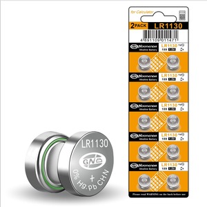 LR1130 ボタン電池 50個【大容量85mAh】 使用期限2035/12　（互換型番LR1130, AG10, 389, LR54, L1131F, SR1130SW, 189, RW89, V10GA, G10A）