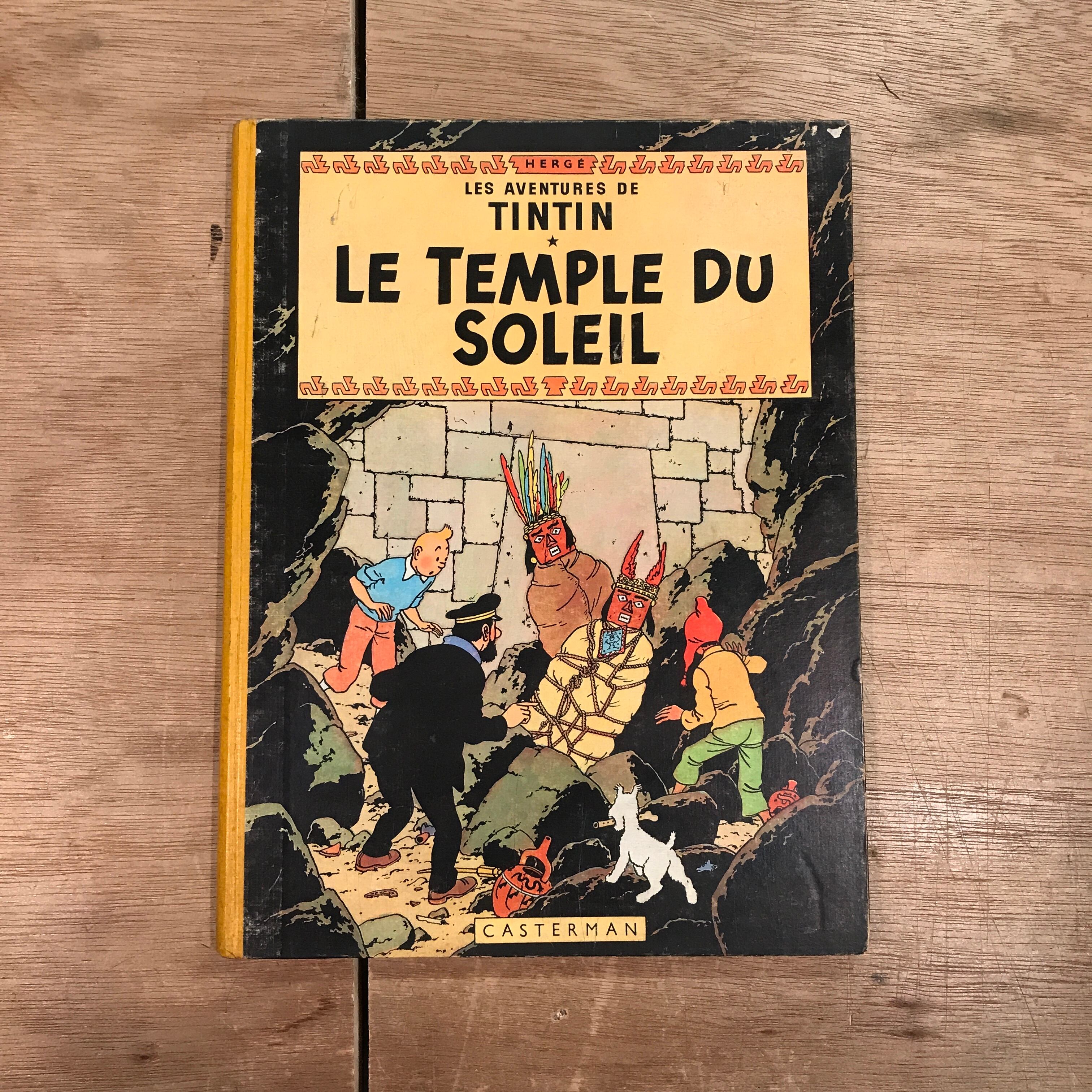 Les Aventures de TINTIN: Les 7 Boules de Cristal, Le Temple du