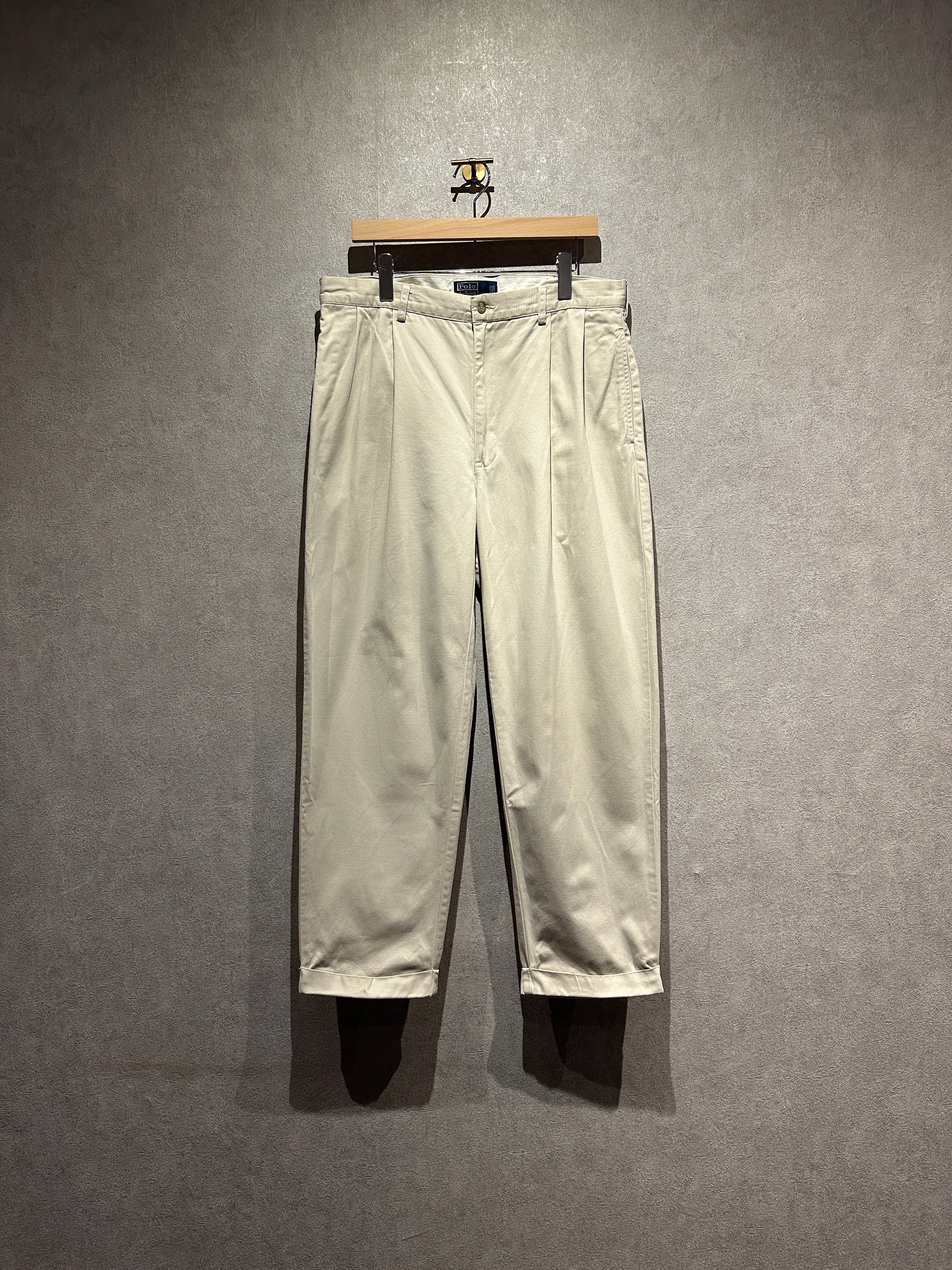 ポロチノ ハモンドパンツ W34 L30 4本 90's Polo by Ralph Lauren