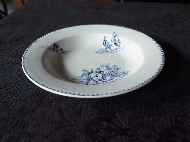 Creil et Montereau  深皿 Ⅰ